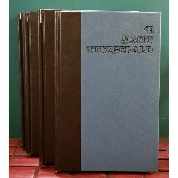 4 Vintage 1960s F Scott Fitzgerald Hardcover Novels The Great Gatsby - Picture 3 of 7